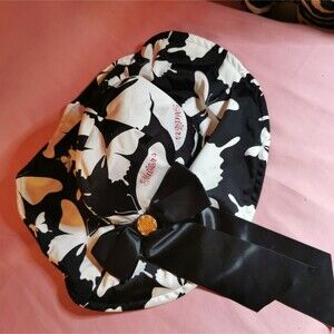 MA*RS Gyaru Hat Hair Accessory Butterfly Black White Agejo Gyaru Gal Style Rare